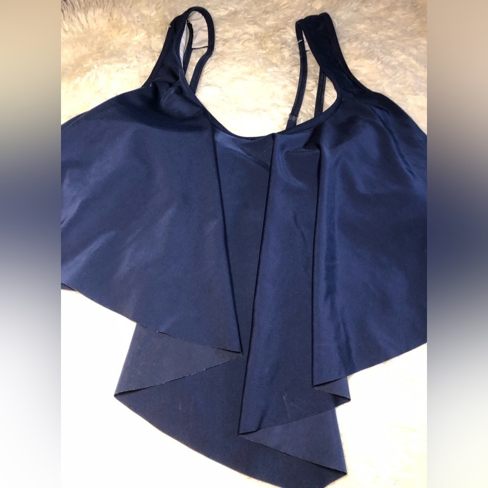 Vibrant Navy Blue Bikini with Adjustable Straps and Quick-Dry Fabric XXL - Picture 6 of 12